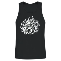 Hestia Familia Crest Emblem Front and Back Unisex Tank Top - Black – 2