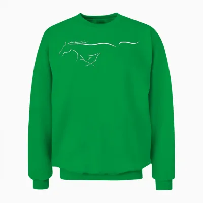 Ford Mustang Horse Unisex Sweatshirt - Irish Green