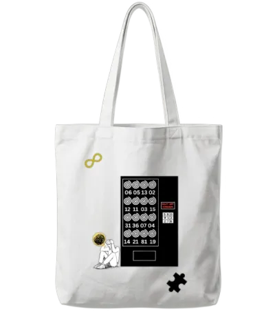 Out of Order Vending Machine Tote Bags - White