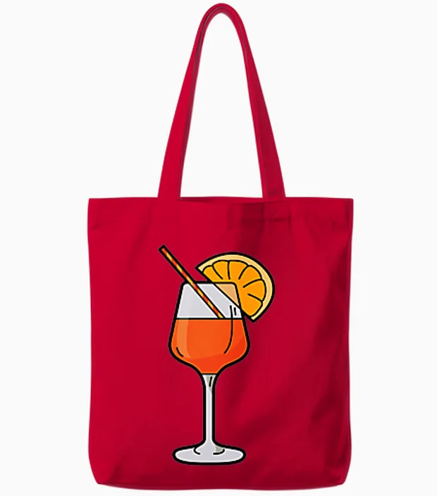 Spritz Logo Aperölchen Aperölchen Aperölchen Jga Tote Bags in Red