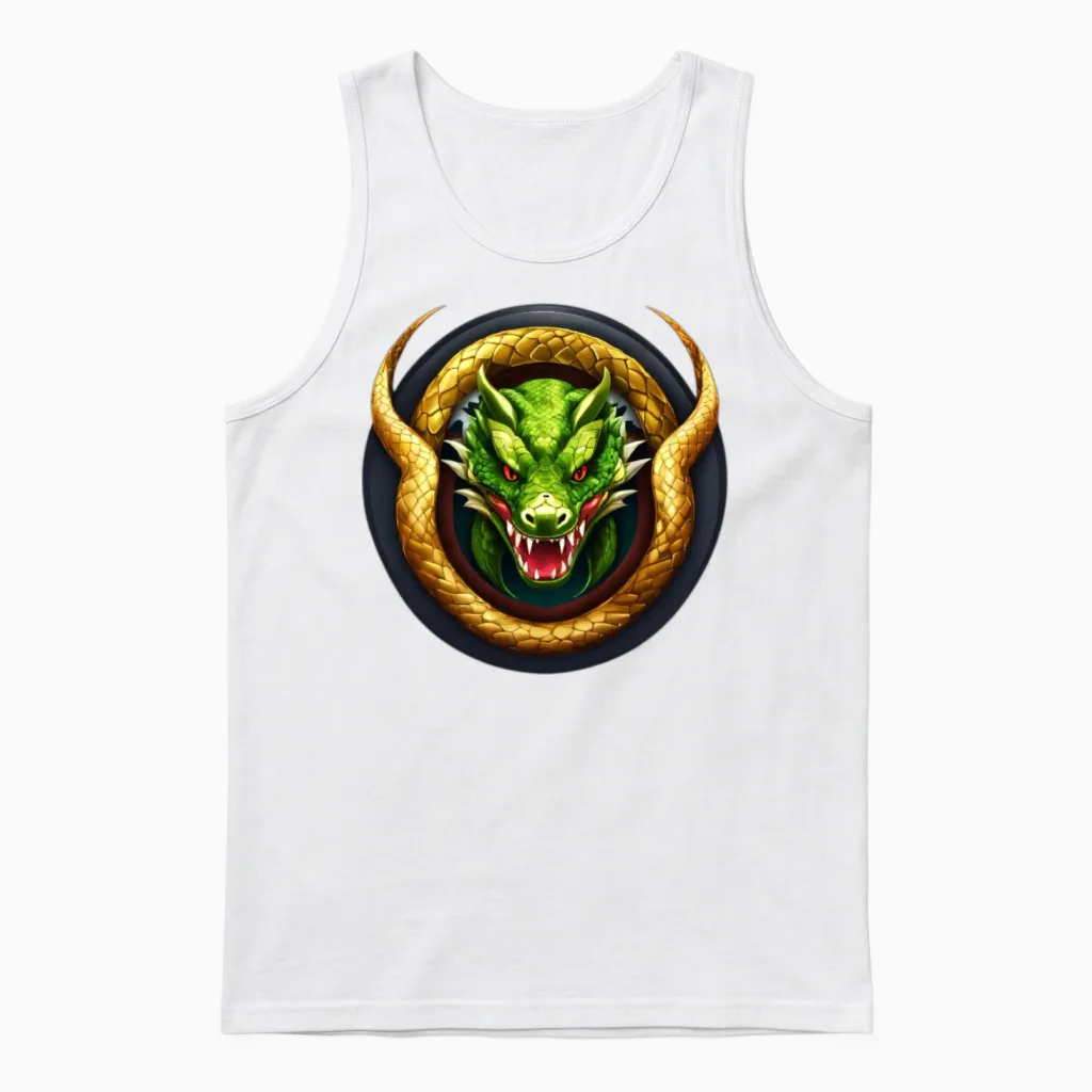 - Premium Vector Art for Clothing Unisex Tank Top in White