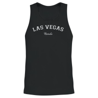 Las Vegas Unisex Tank Top - Black – 2