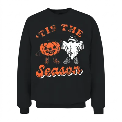 This the Season Funny Hallooween Unisex Sweatshirt - Black