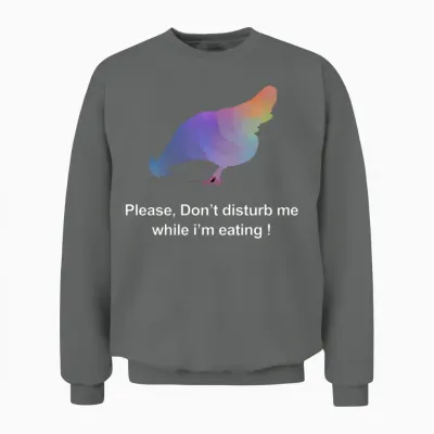Funny 01 Unisex Sweatshirt - Graphite Heather