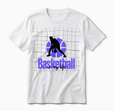 Basketball Passion - Sporty Collection Unisex T-Shirt - White