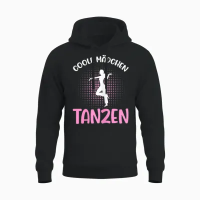 Dance Women's Dance Sports Dance School Dancer Girls T-Shirt, Black Unisex Hoodie - Black