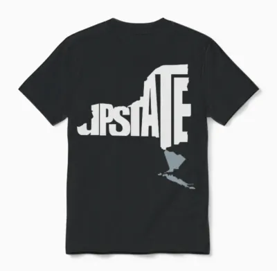 Upstateny1 Unisex T-Shirt - Black