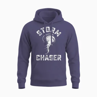 Costume De Chasseur De Tempête Tornado Twister Chasers Enfants Garçons Hommes Unisex Hoodie - Heather Sport Dark Navy