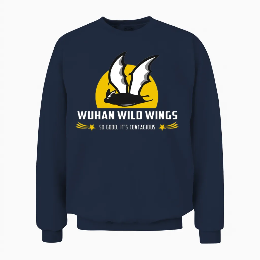 Wuhan Wild Wings So Good Its Contagious Unisex Sweatshirt - Navy
