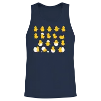 Charming Chicks Collection Unisex Tank Top - Navy – 2