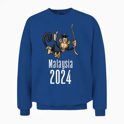 Malaysia 2024 Unisex Sweatshirt - Royal