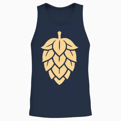 Lecker Bierchen Club Unisex Tank Top - Navy