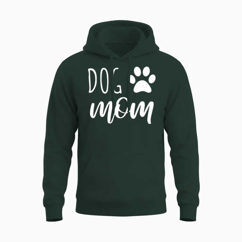 Dog Mom - Love Dogs Unisex Hoodie in Forest