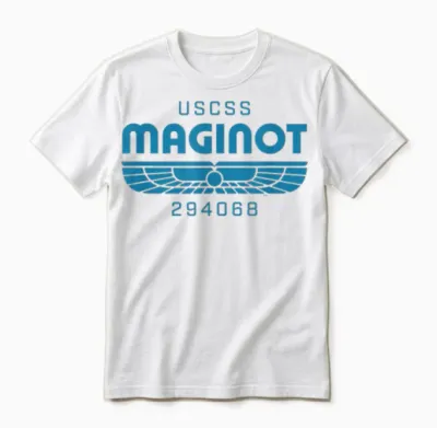 Alien: Earth Fx Series Uscss Maginot Logo Official Unisex T-Shirt - White