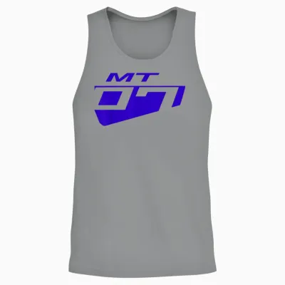 Mt-07 Sport Bike Motorcycle Unisex Tank Top - Sport Grey