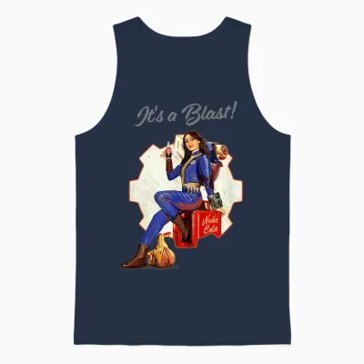 Fallout - Es Ist Ein Knaller! Unisex Tank Top - Navy