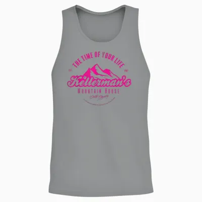The Dirty Dance Time of Your Life Kellermans Mountain House T-Shirt, White, S Unisex Tank Top - Sport Grey