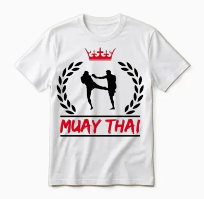 Muay Thai Unisex T-Shirt - White