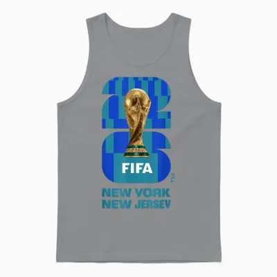 Fifa World Cup Trophäe 26 New York New Jersey Farbe Unisex Tank Top - Sport Grey