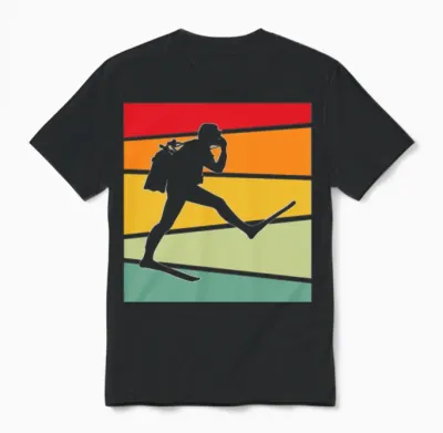 Dive Retro Unisex T-Shirt - Black