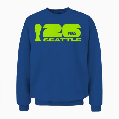Poster Coupe Du Monde De La Fifa 26 Seattle Unisex Sweatshirt - Royal