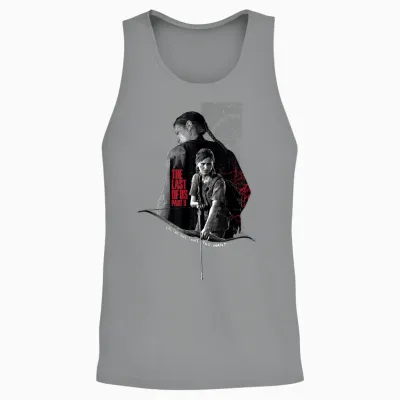 The Last of Us Part Ii Abby Ellie I'm the One That You Want T-Shirt, Black, S Unisex Tank Top - Sport Grey