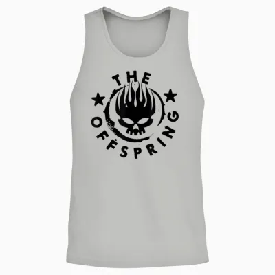 The Offspring Official Star Logo Unisex Tank Top - Ash