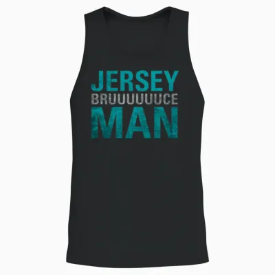 The Boss – Bruce, One, Two, Three, Four Unisex Tank Top - Black