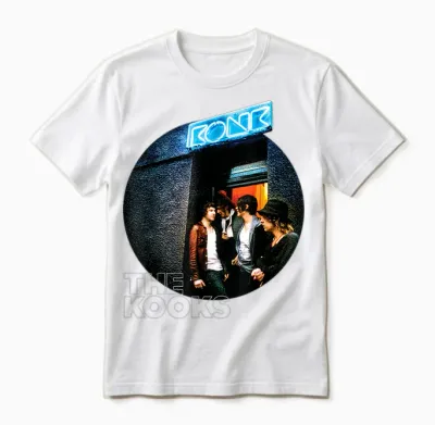 Official the Kooks Konk Unisex T-Shirt - White