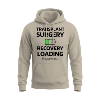 Transplant Surgery Recovery | Transplant Survivor Unisex Hoodie - Sand