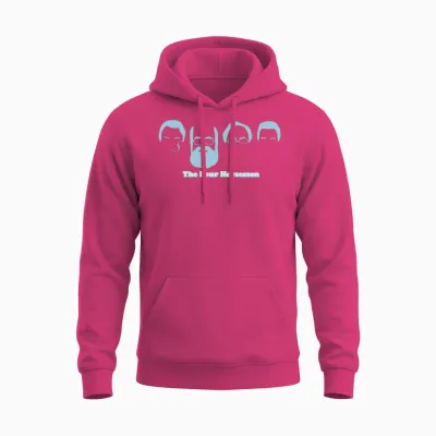 The Four Horsemen Tee Shirt Light Blue Unisex Hoodie - Heliconia