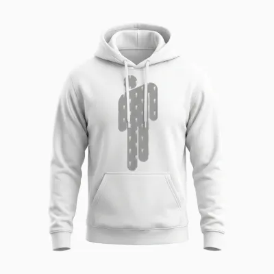 Billie Eilish Official Blohsh Black T-Shirt Small Unisex Hoodie - White