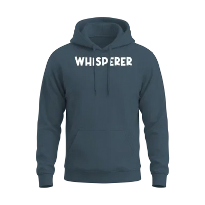 A Funny Whisperer Unisex Hoodie - Dark Heather
