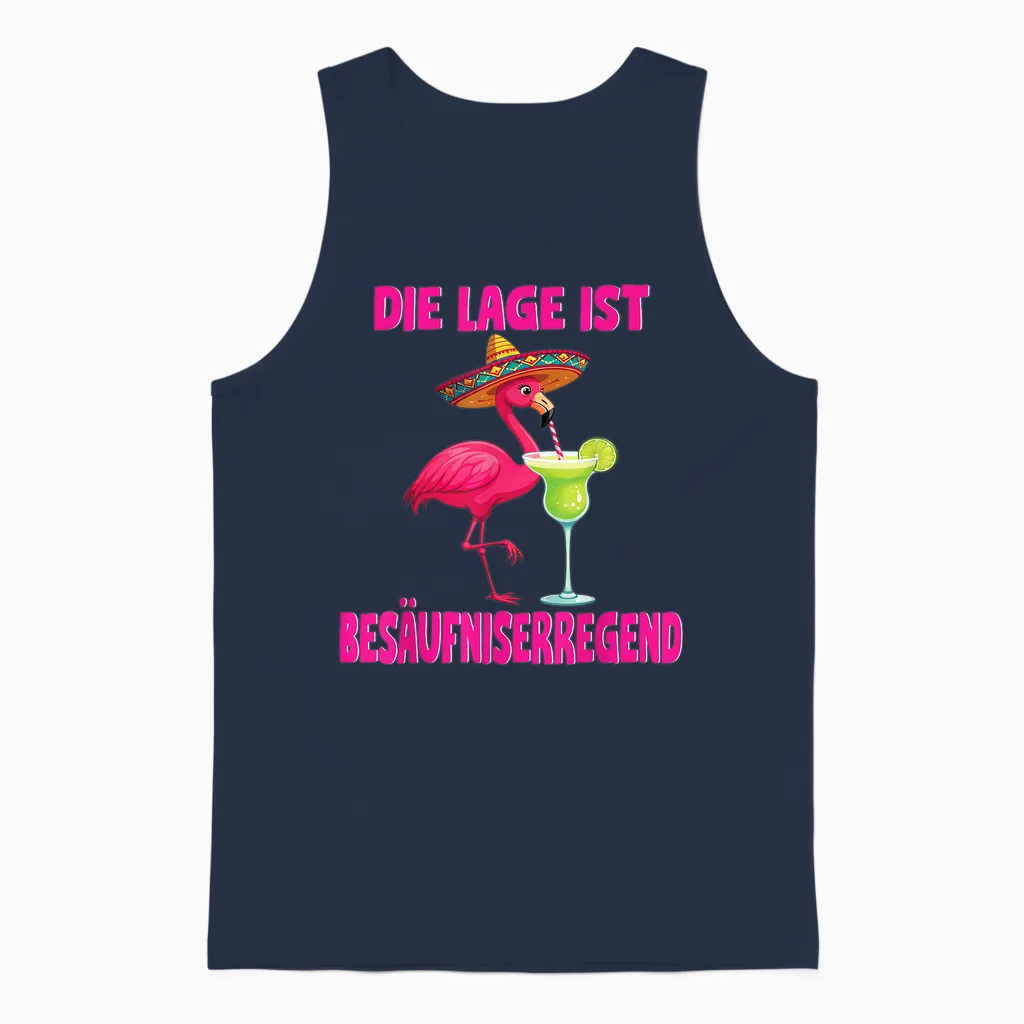 Malle Party Group Shirt Mallorca Outfit Women's Men's Party Unisex Tank Top in Navy