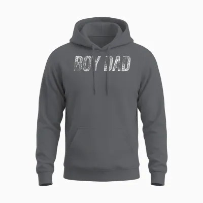 Boy Dad Unisex Hoodie - Charcoal