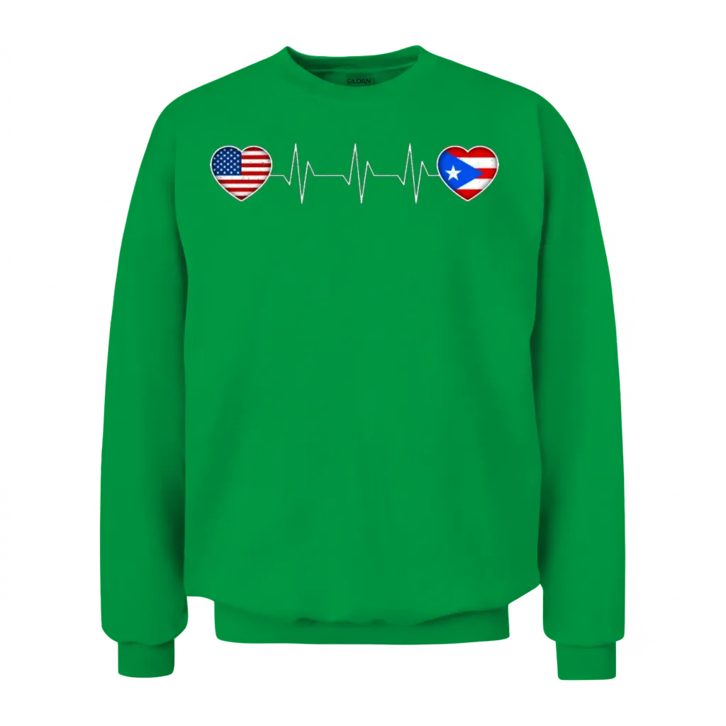 Puerto Rico Unisex Sweatshirt - Irish Green