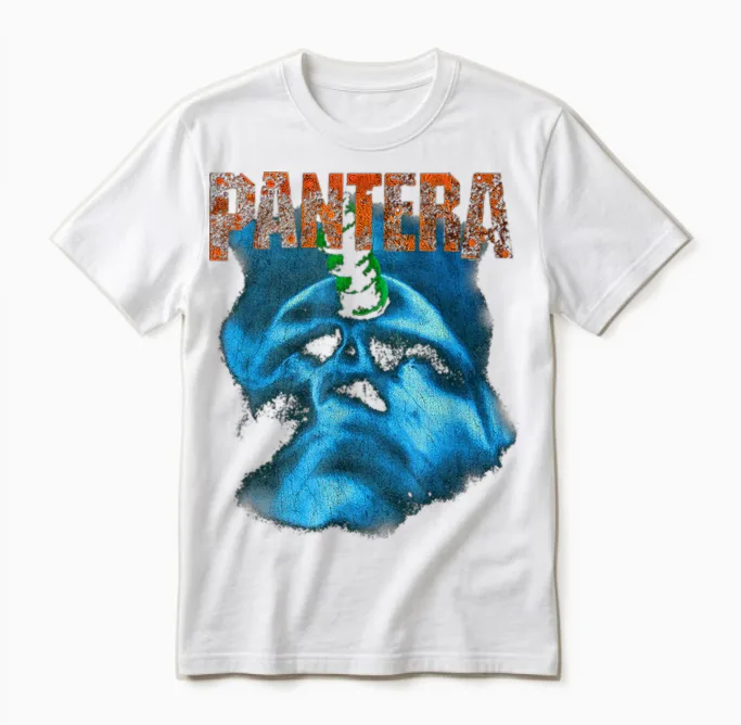 Pantera Official Vintage Far Beyond Driven Unisex T-Shirt in White