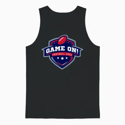 Game on - Football 2024 Unisex Tank Top - Black