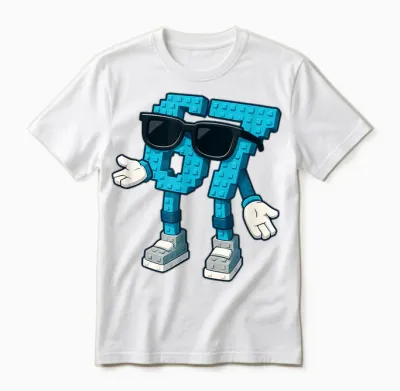 Six Seven Brainrot Italian Funny 67 Meme Game for Children Unisex T-Shirt - White