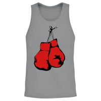 Hanging Boxing Gloves — & Mma Unisex Tank Top - Sport Grey – 2
