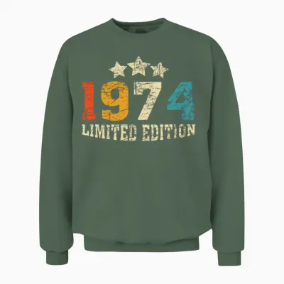 Limited Edition 1974 Unisex Sweatshirt - Military Green