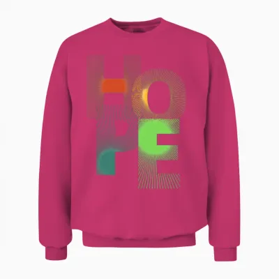 Colorful Hope Unisex Sweatshirt - Heliconia