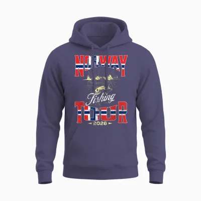 Norway Fishing Tour 2026 Angel Tour in Norwegen Unisex Hoodie - Heather Sport Dark Navy