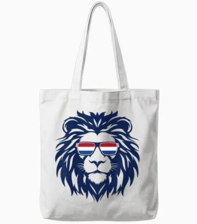 Nederland Lion, Netherlands Flag. Kids Holland Dutch, Orange Tote Bags - White