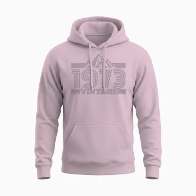 1973 Birthday Mountains Hiking Climbing Unisex Hoodie - Light Pink