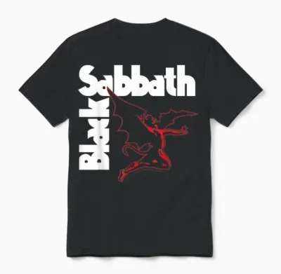 Black Sabbath Official Creature Unisex T-Shirt - Black