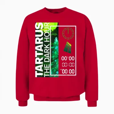 Atlus Persona 3 Reload: Tartarus Dark Hour Unisex Sweatshirt - Red