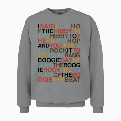 Rapper S Delight Sugarhill Gang Unisex Sweatshirt - Sport Grey