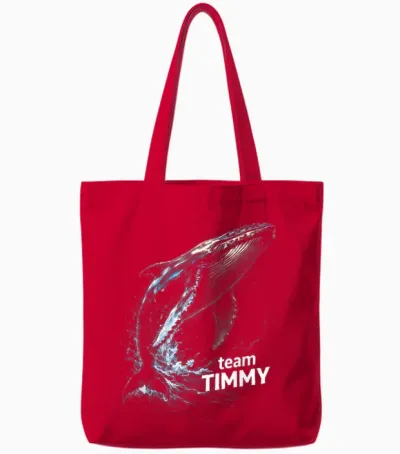 Mannschaft Timmy Der Ostseewal Tote Bags - Red