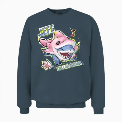 Marvel Rivals Pvp Jeff the Land Shark Incognito Dolphin Skin Unisex Sweatshirt - Dark Heather